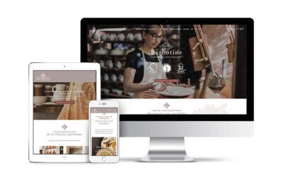 New website for Barbotine Pottery!